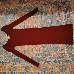 Universal Thread Rich Burgundy Mini Dress